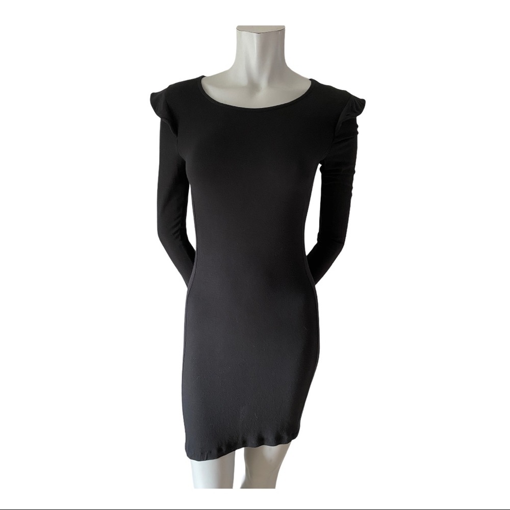 Aritzia Talula Black Bodycon Dress Size Small